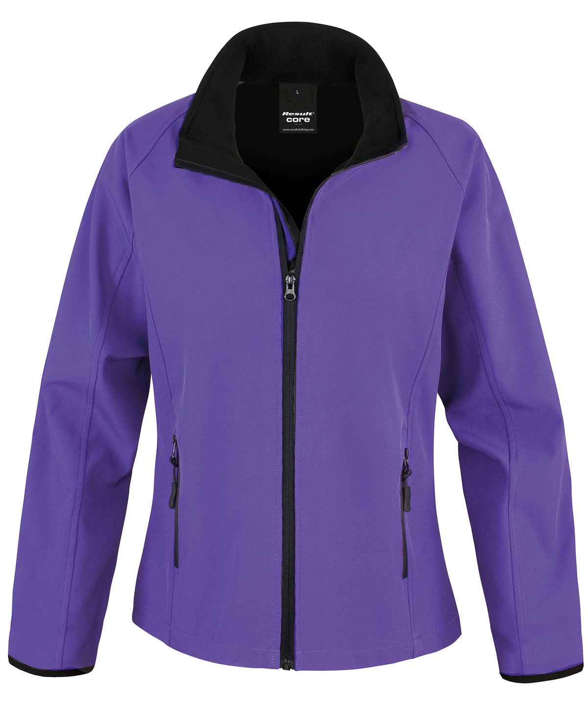 Women's Core Printable Softshell Jacket – Lightweight, Durable Outerwear for All Seasons
