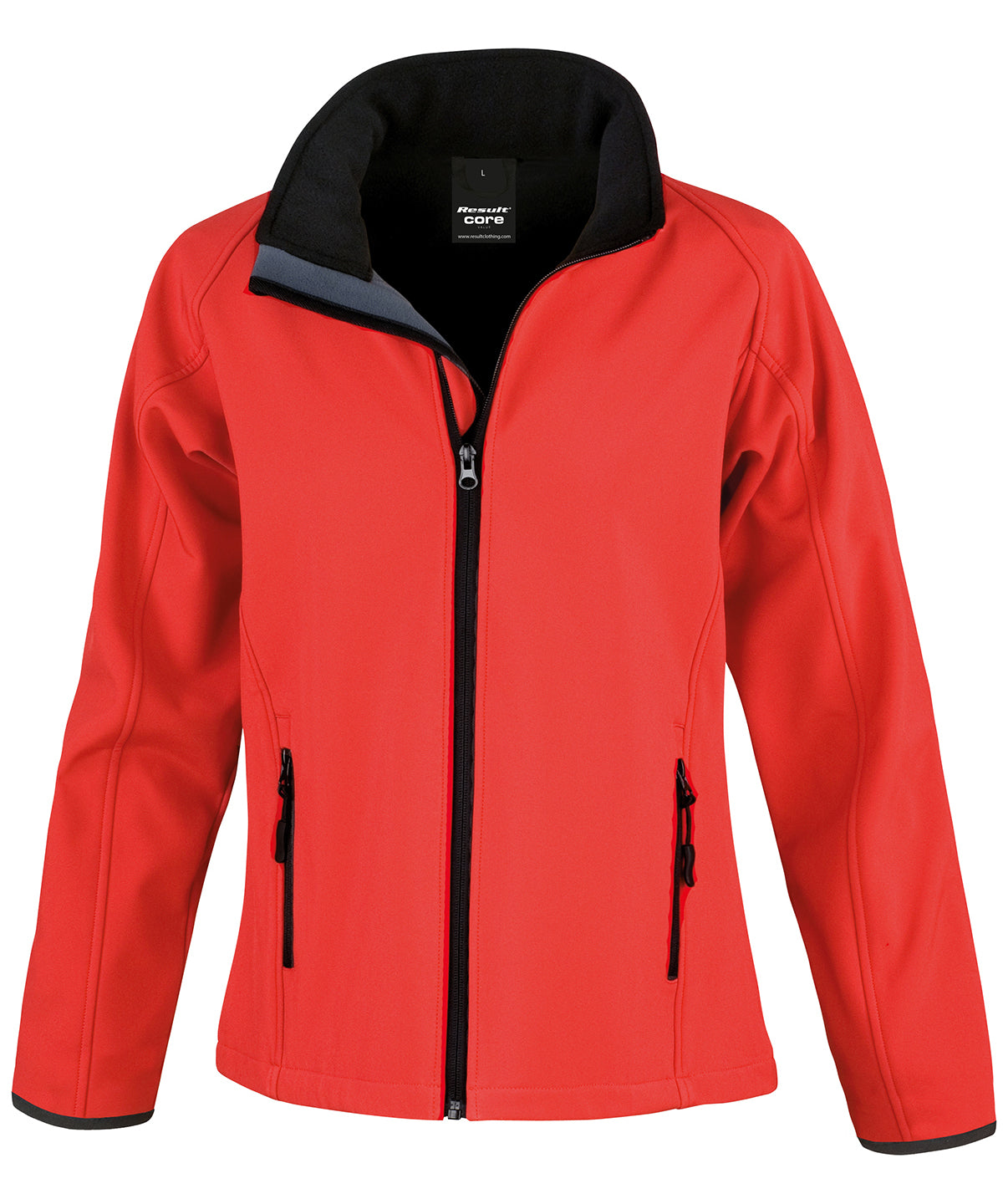 Women's Core Printable Softshell Jacket – Lightweight, Durable Outerwear for All Seasons