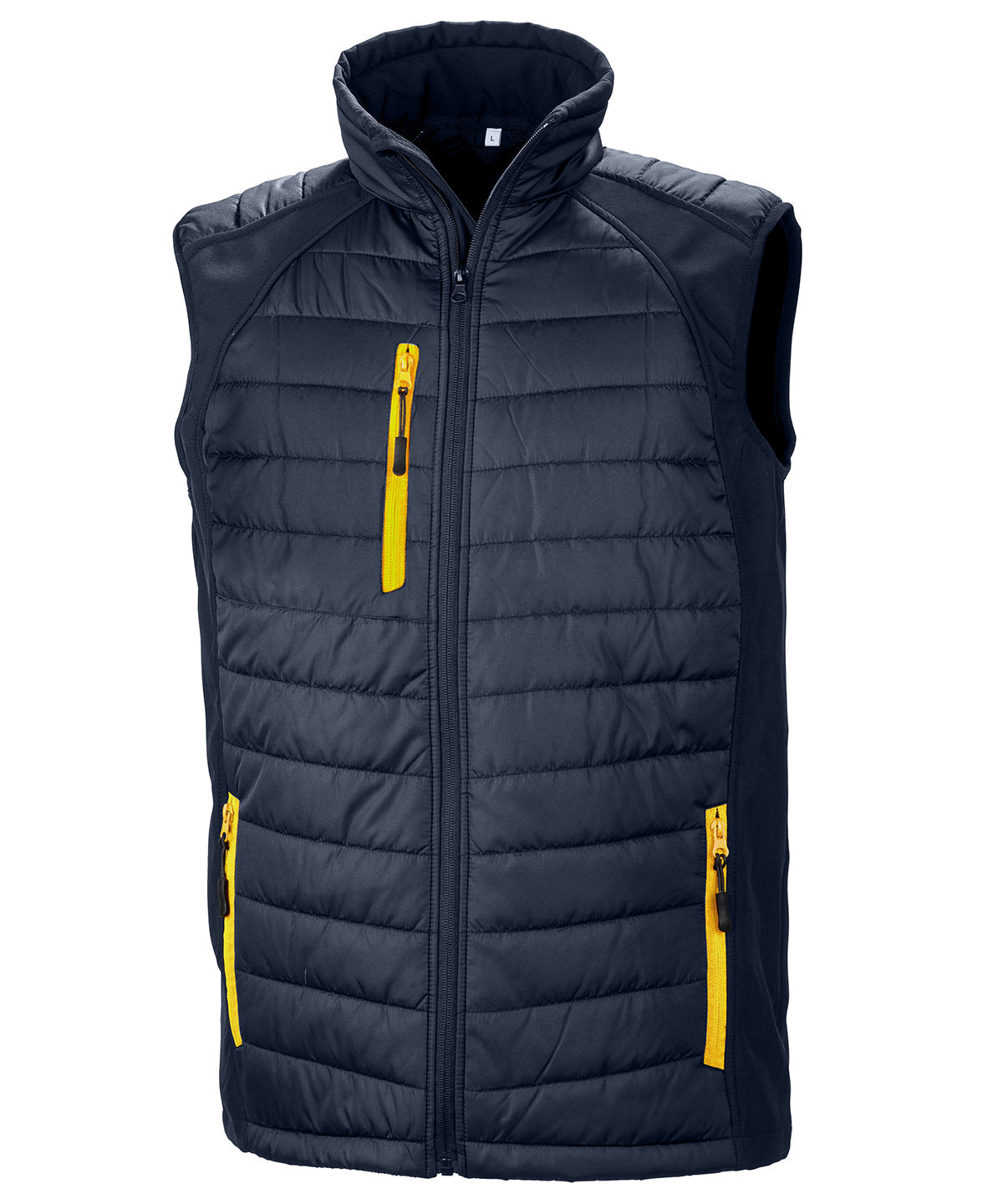 Compass Padded Softshell Gilet with Durable Insulation and Weather-Resistant Design