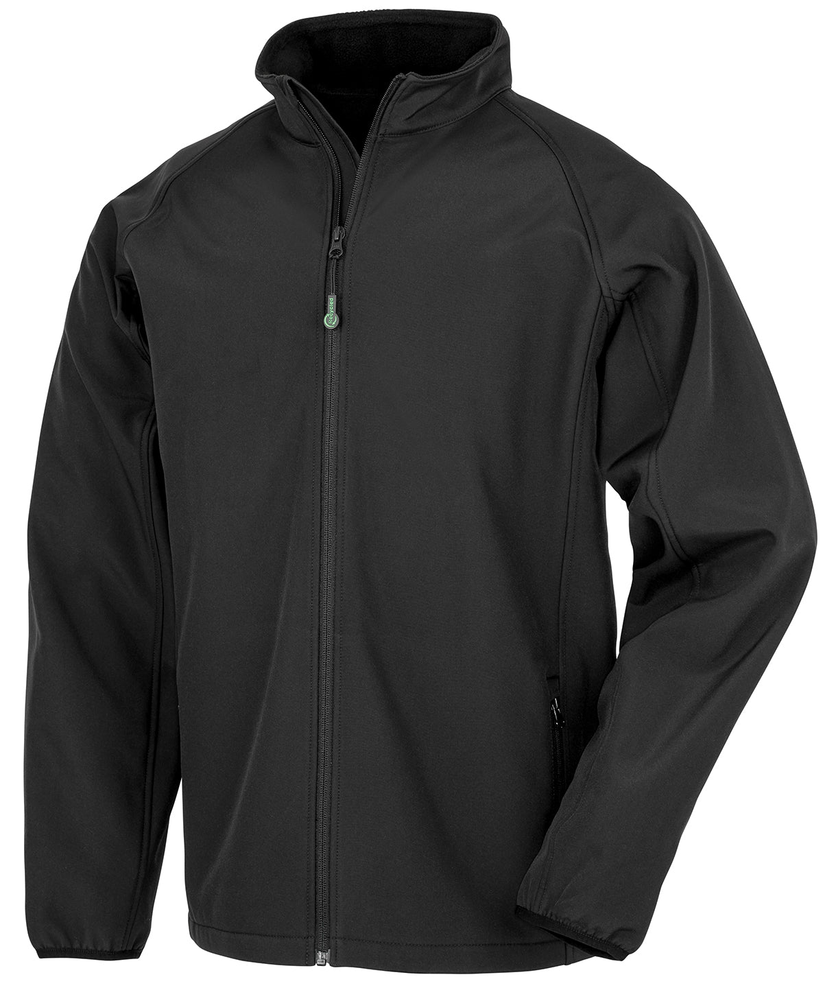 Men's recycled 2-layer printable softshell jacket with durable workguard finish
