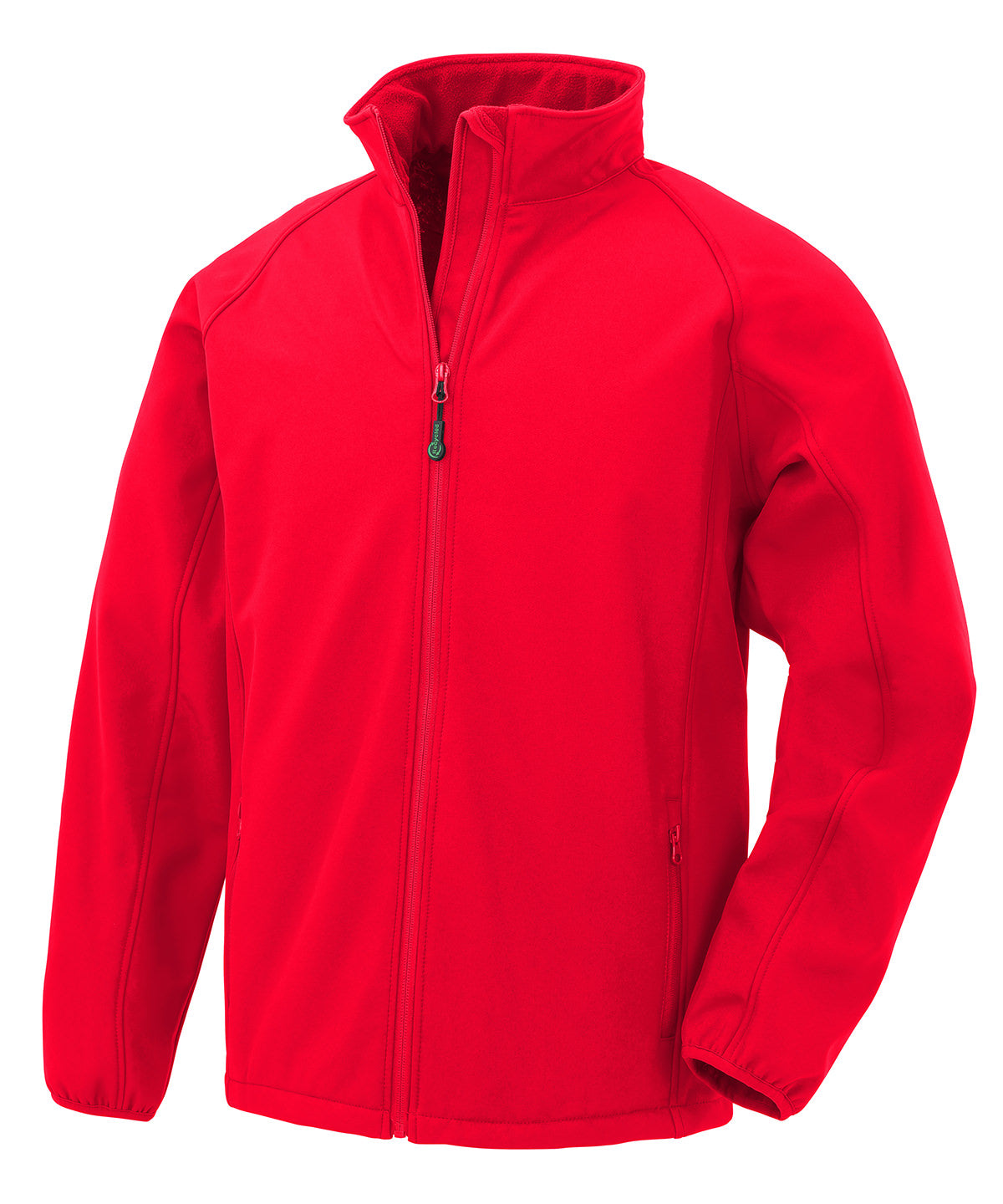 Men's recycled 2-layer printable softshell jacket with durable workguard finish