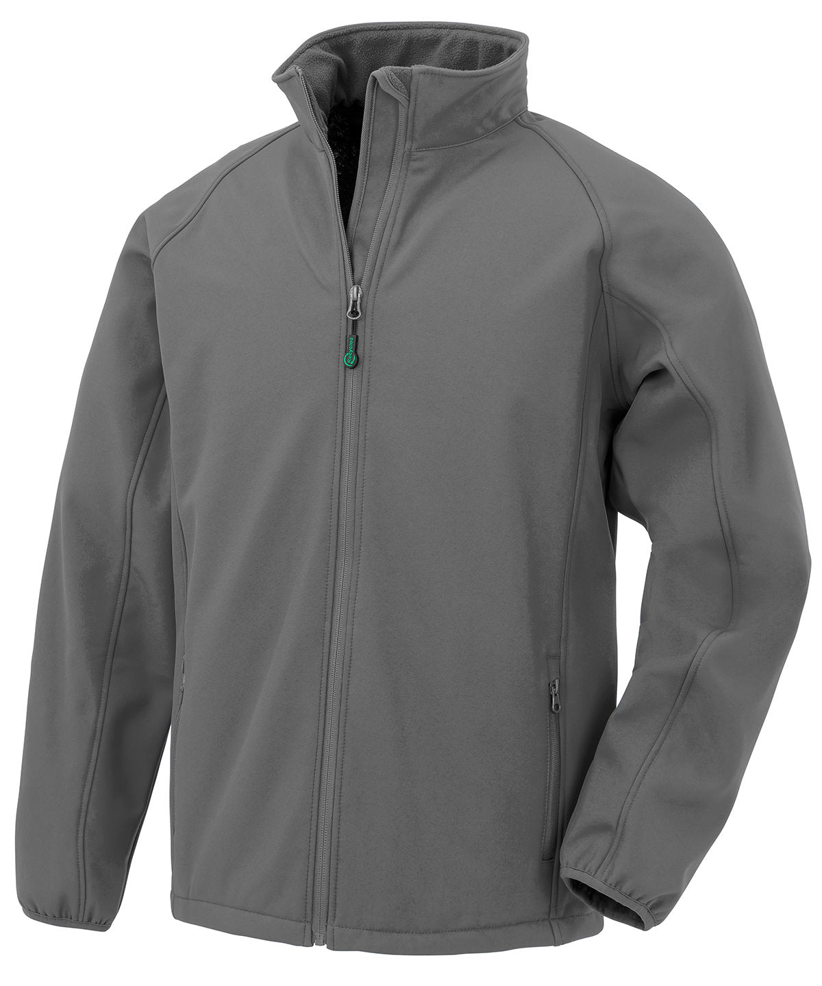 Men's recycled 2-layer printable softshell jacket with durable workguard finish
