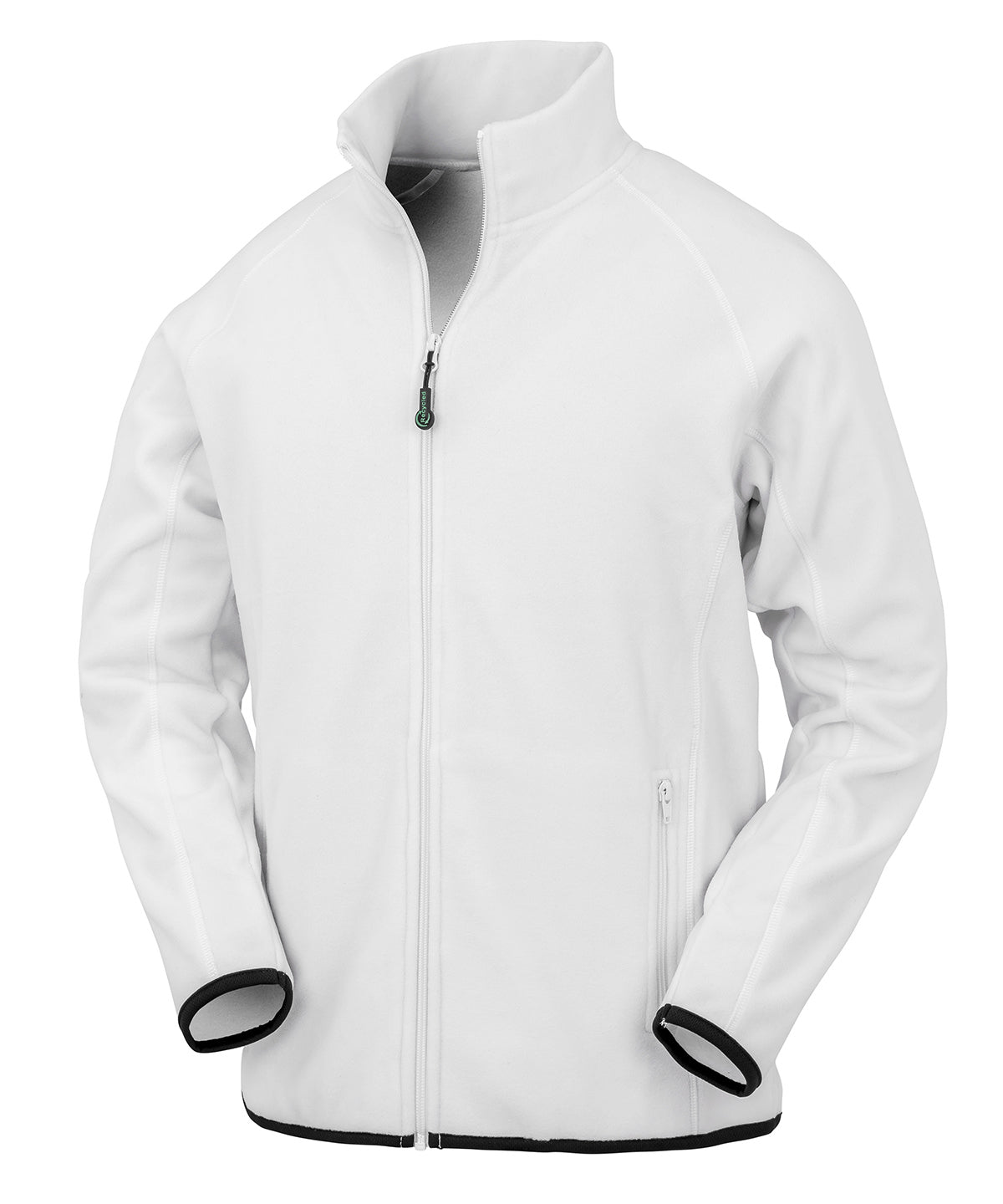 Recycled fleece polarthermic jacket available in multiple sizes and colors
