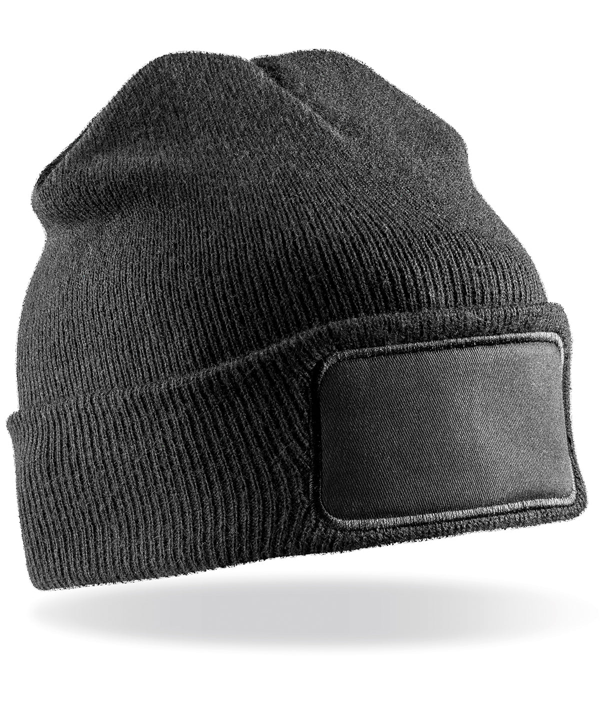 Recycled Double Knit Printers Beanie - One Size