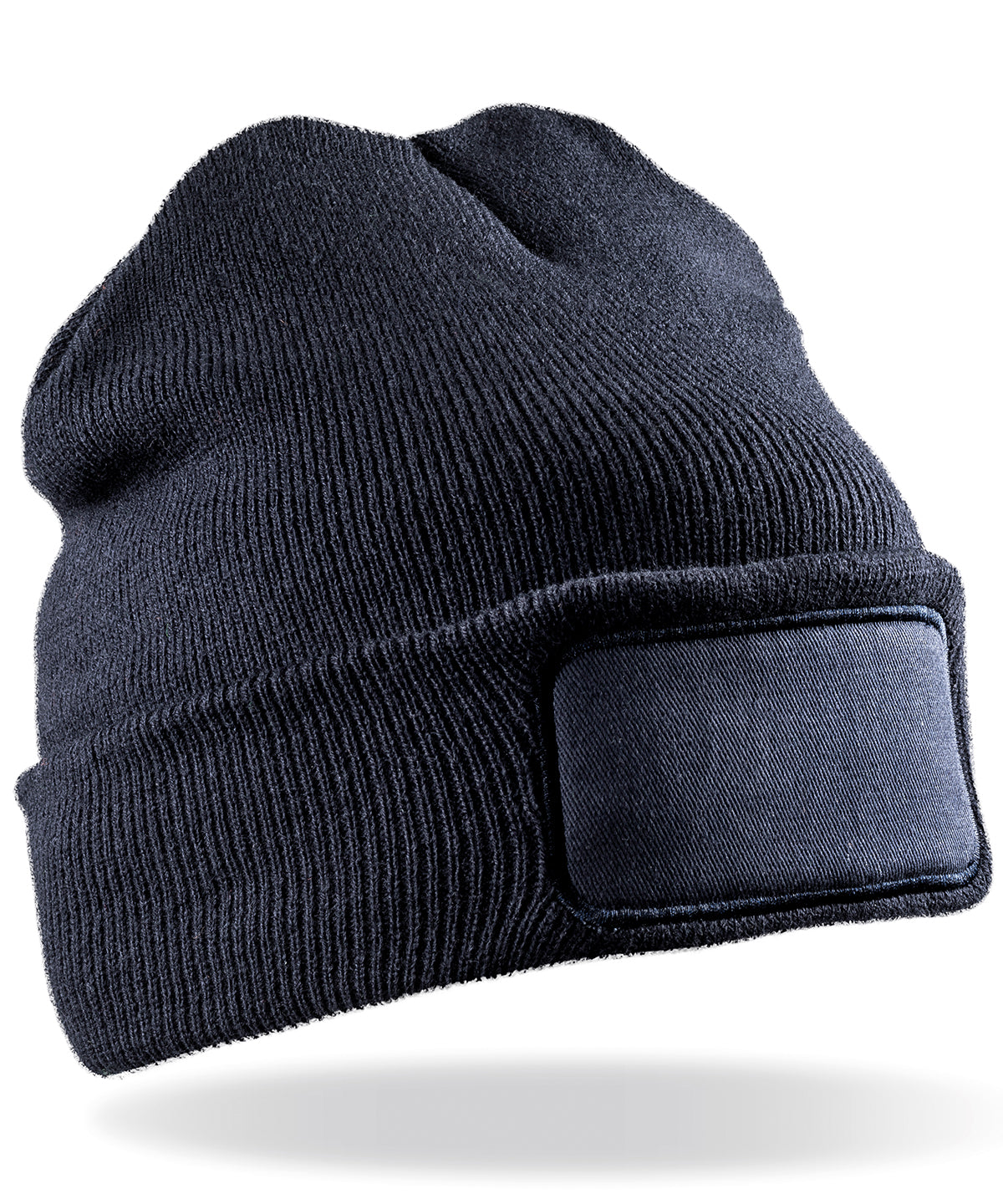 Recycled Double Knit Printers Beanie - One Size