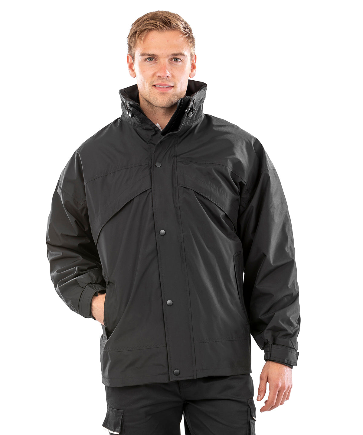 3-in-1 Zip and Clip Jacket with Versatile Layering System for All Sizes and Styles