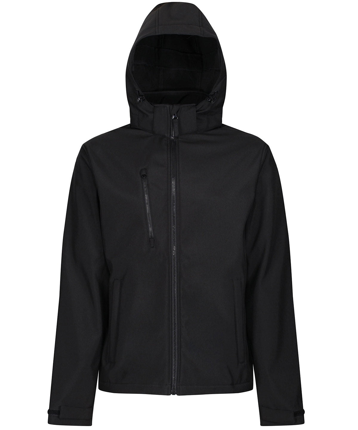 Venturer 3-layer hooded softshell jacket — durable weatherproof outdoor performance gear