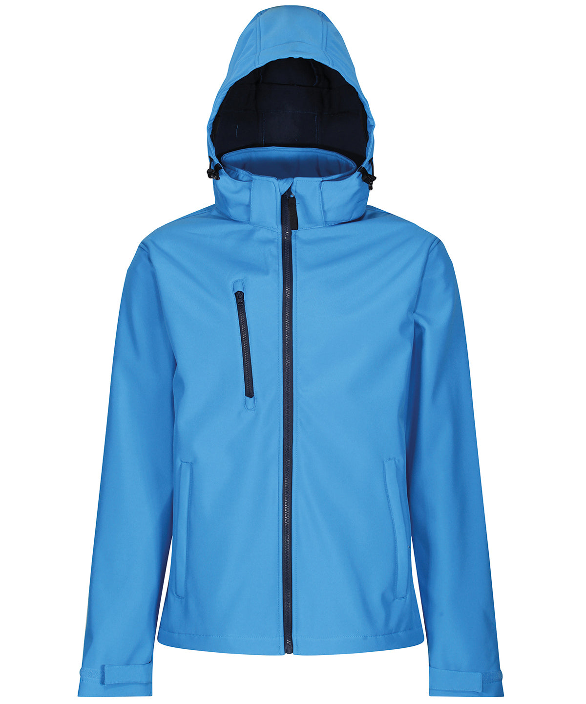 Venturer 3-layer hooded softshell jacket — durable weatherproof outdoor performance gear