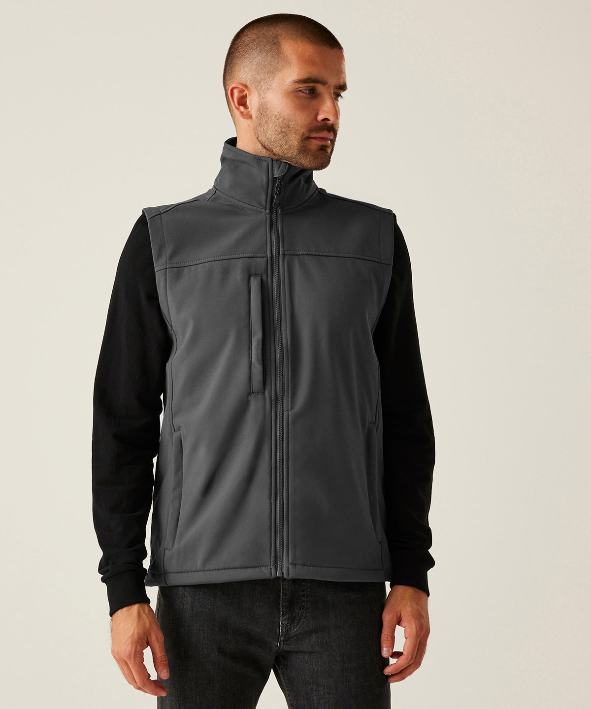 Flux softshell bodywarmer - versatile softshell gilet for workwear and outdoor use