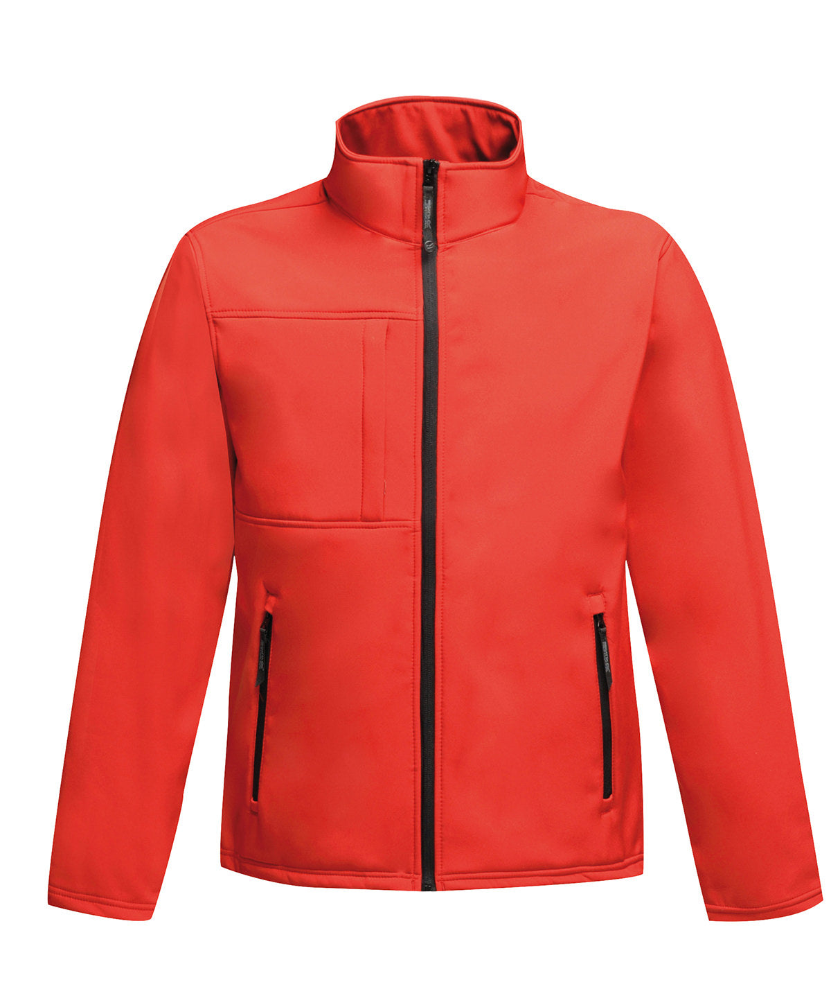 Octagon II printable 3-layer membrane softshell performance jacket for outdoor workwear