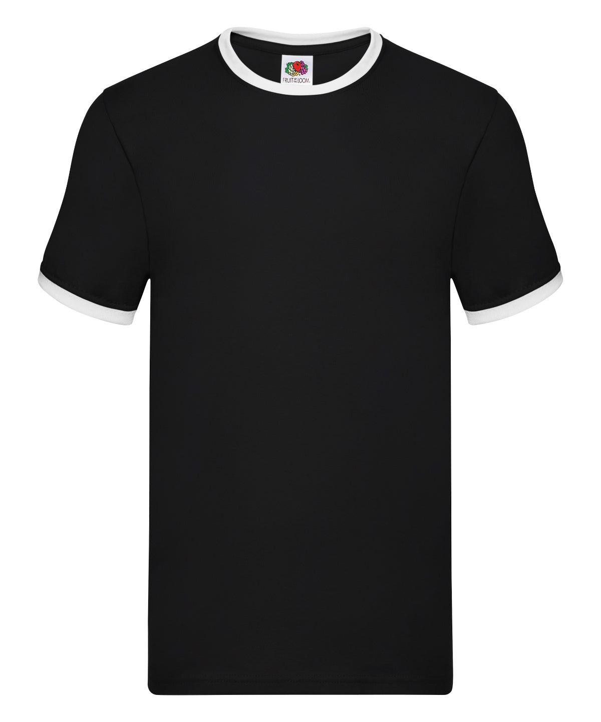 Ringer T - L - Black/White