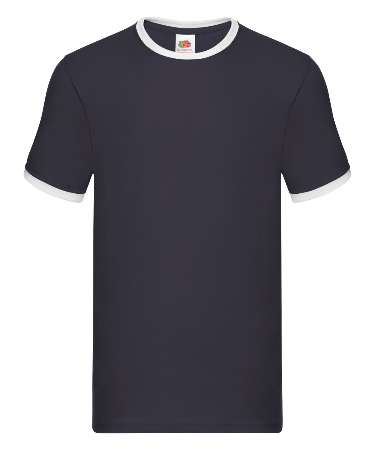 Ringer T - S - Navy/White