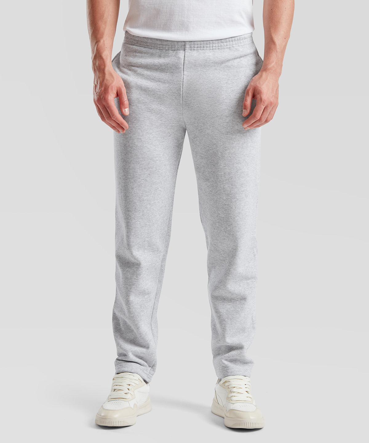 Classic 80/20 open leg sweatpants — midweight cotton/poly blend, relaxed fit