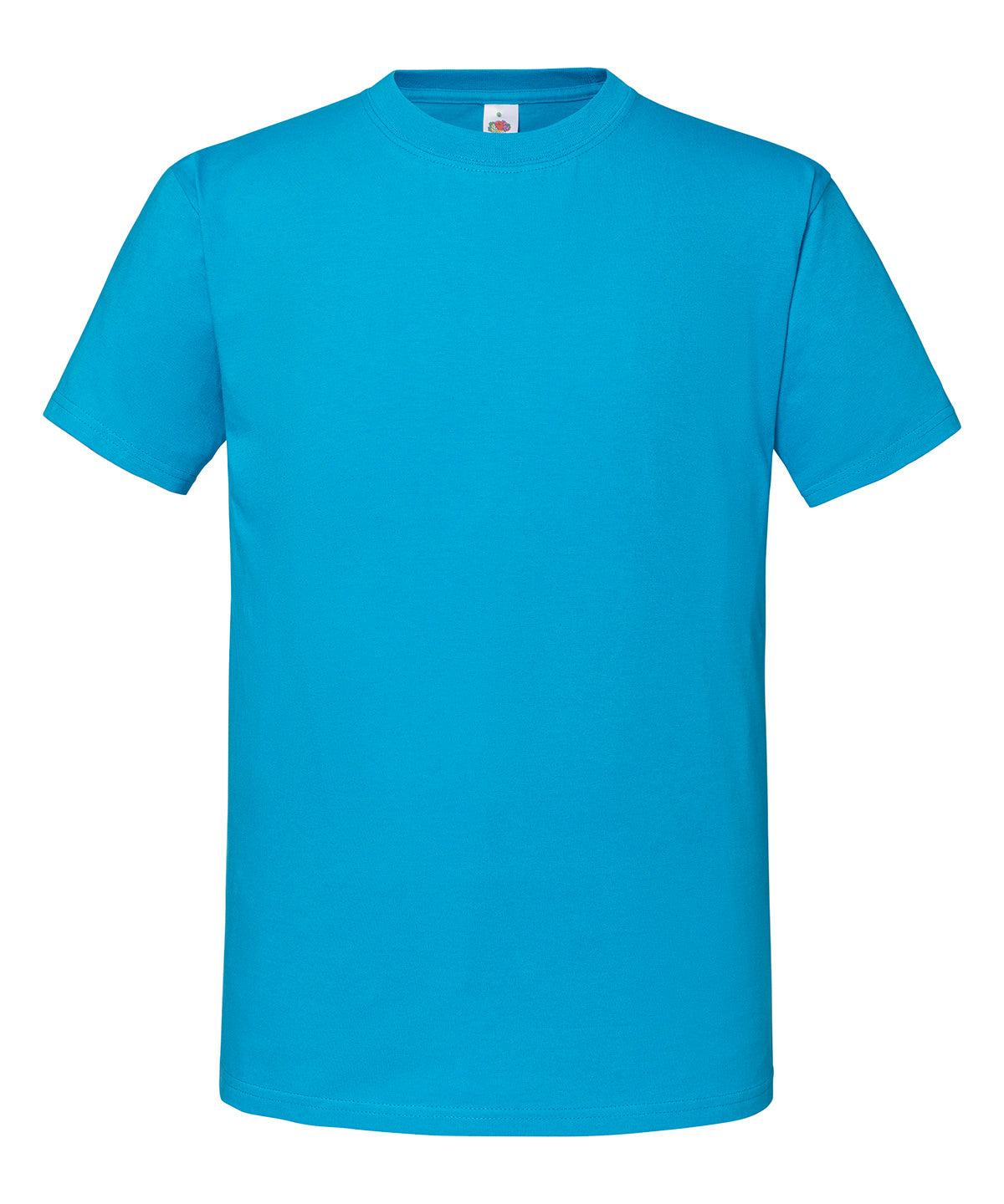 Iconic 195 ringspun premium T - S - Azure Blue