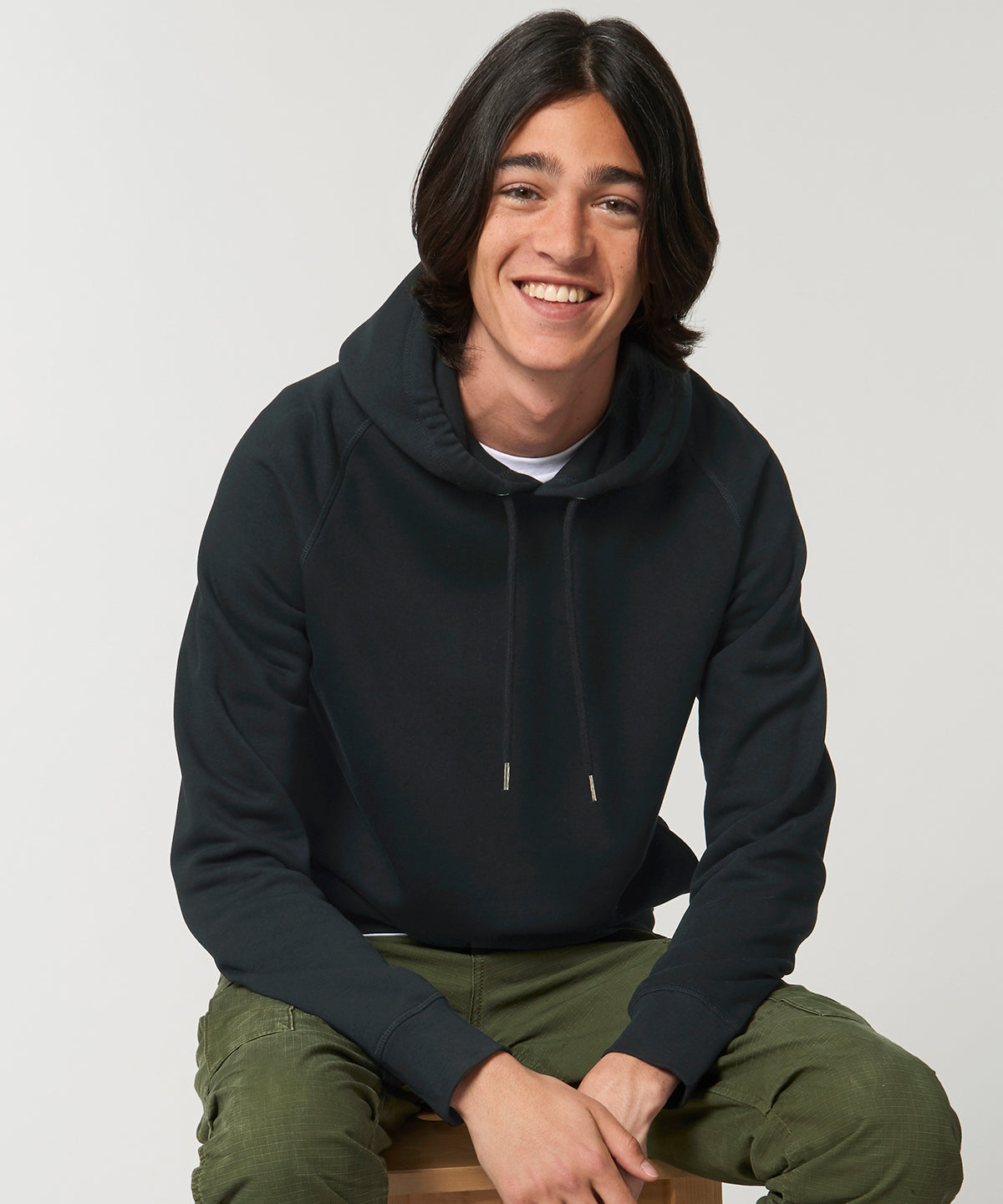Sider unisex side pocket hoodie (STSU824) - Casual everyday pullover hoodie