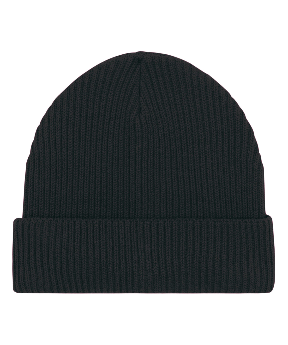 Fisherman beanie in unisex fit (STAU771) - classic ribbed knit, cuffed watch cap