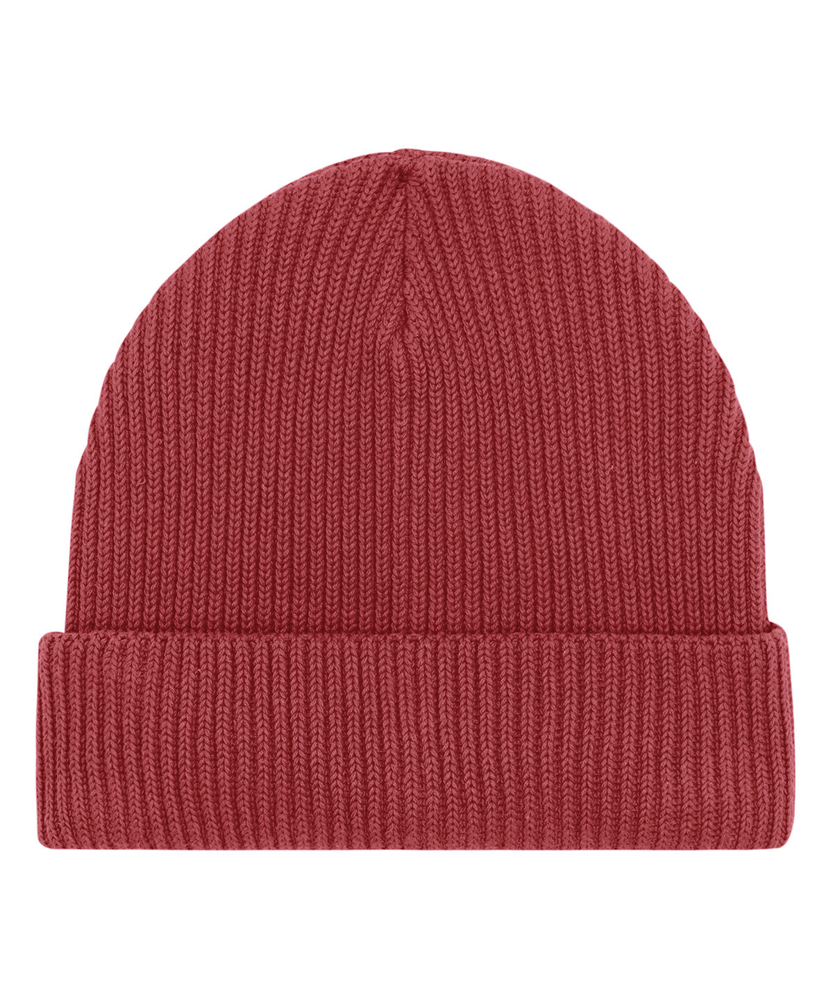 Fisherman beanie in unisex fit (STAU771) - classic ribbed knit, cuffed watch cap