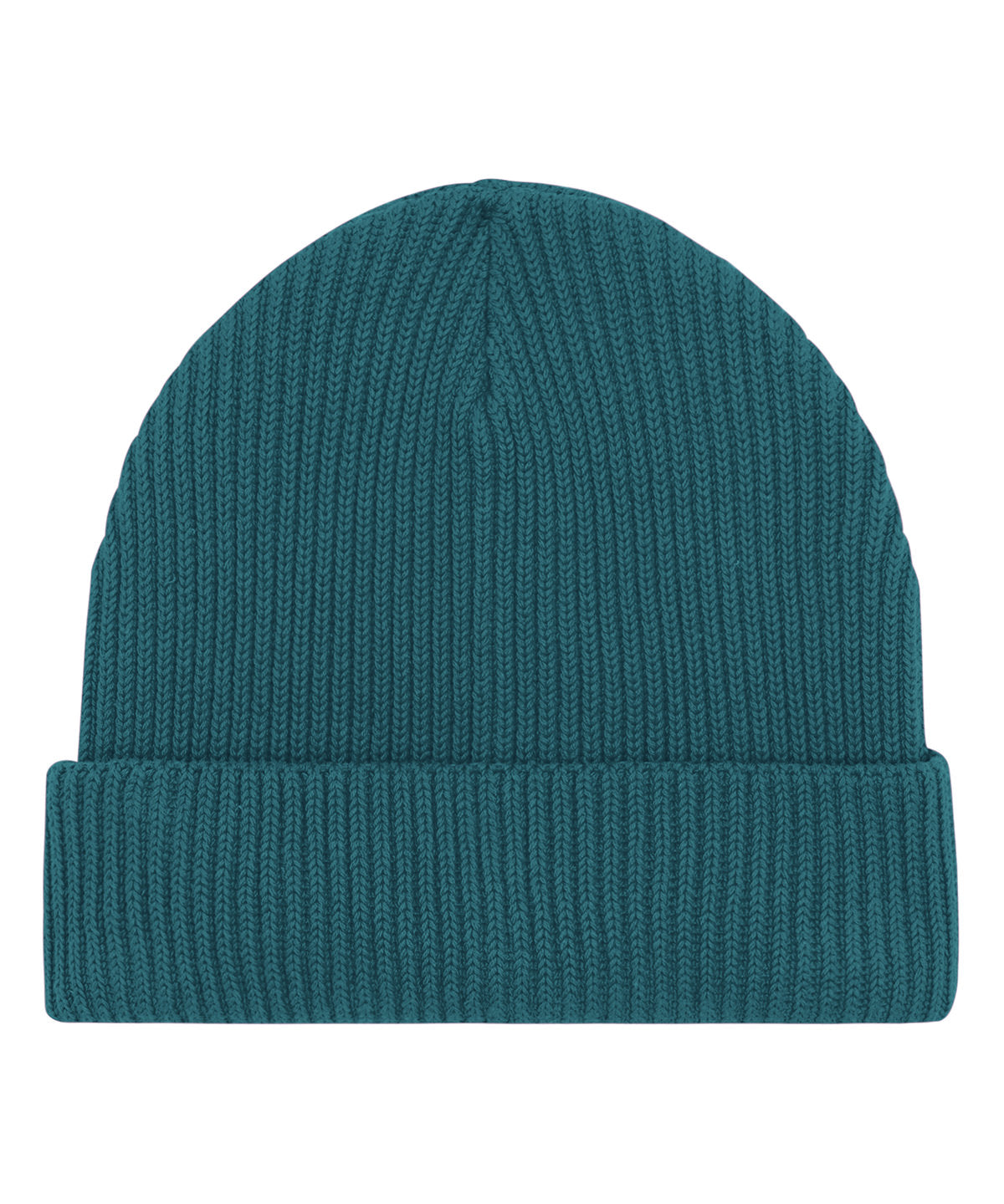 Fisherman beanie in unisex fit (STAU771) - classic ribbed knit, cuffed watch cap