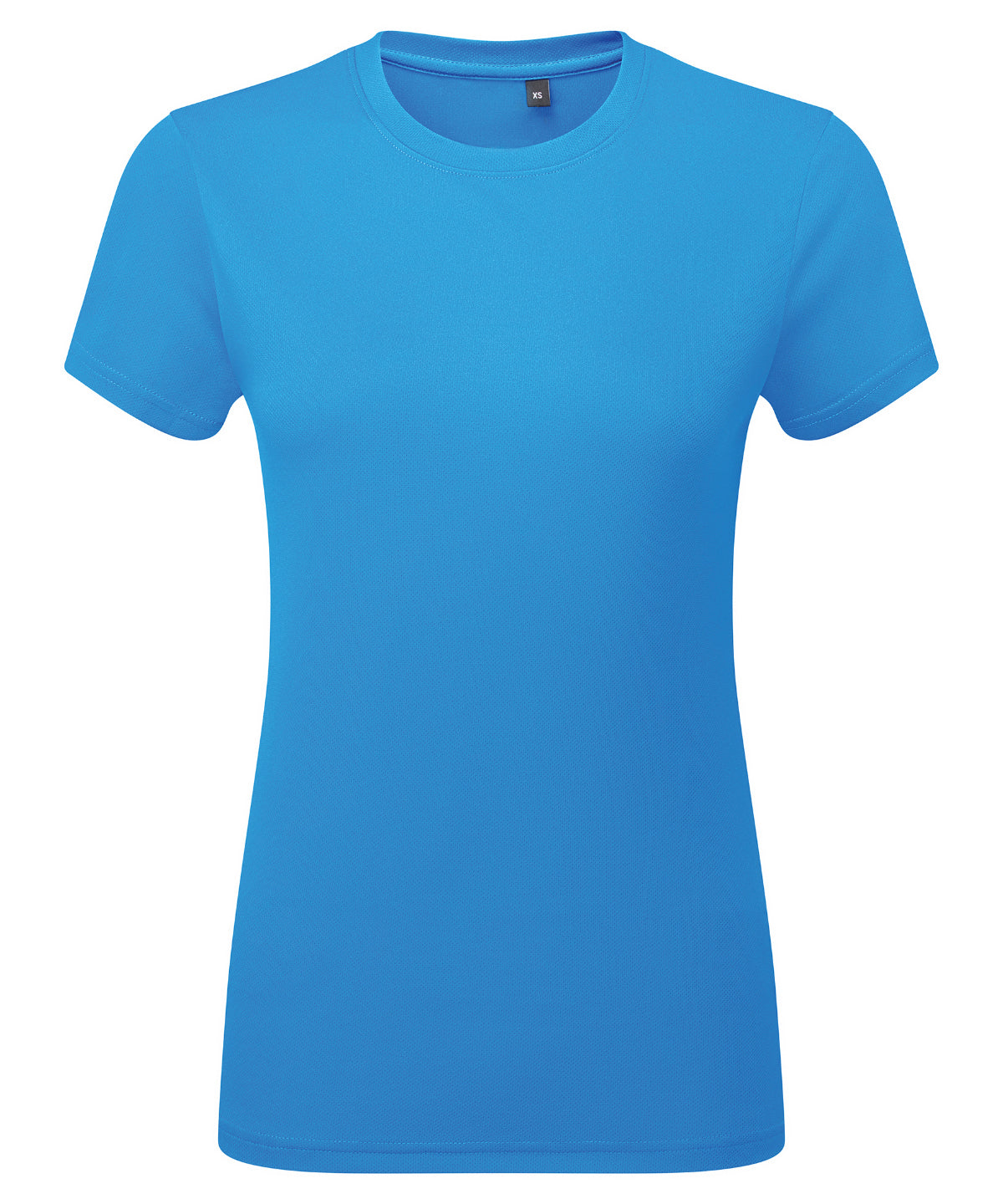 Women’s TriDri® Ion-Charge recycled textured tee - XL - Sapphire