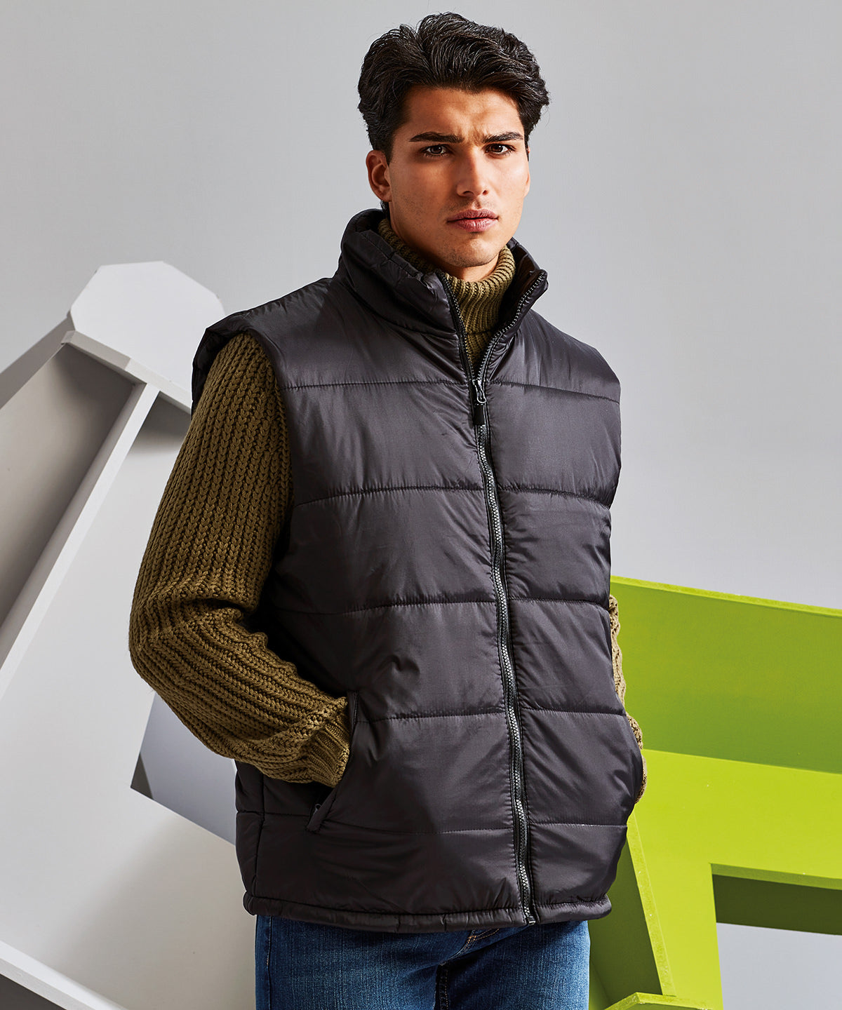 Bodywarmer - Insulated Water-Resistant Outdoor Vest for Work and Leisure Use