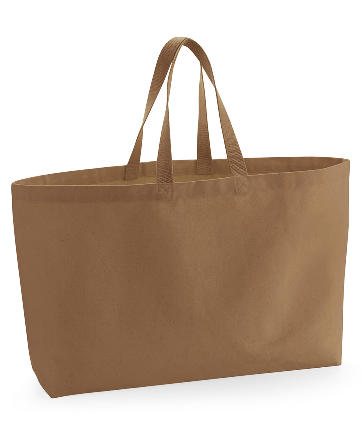 Oversized canvas tote bag - roomy, durable everyday carry for market, beach & travel