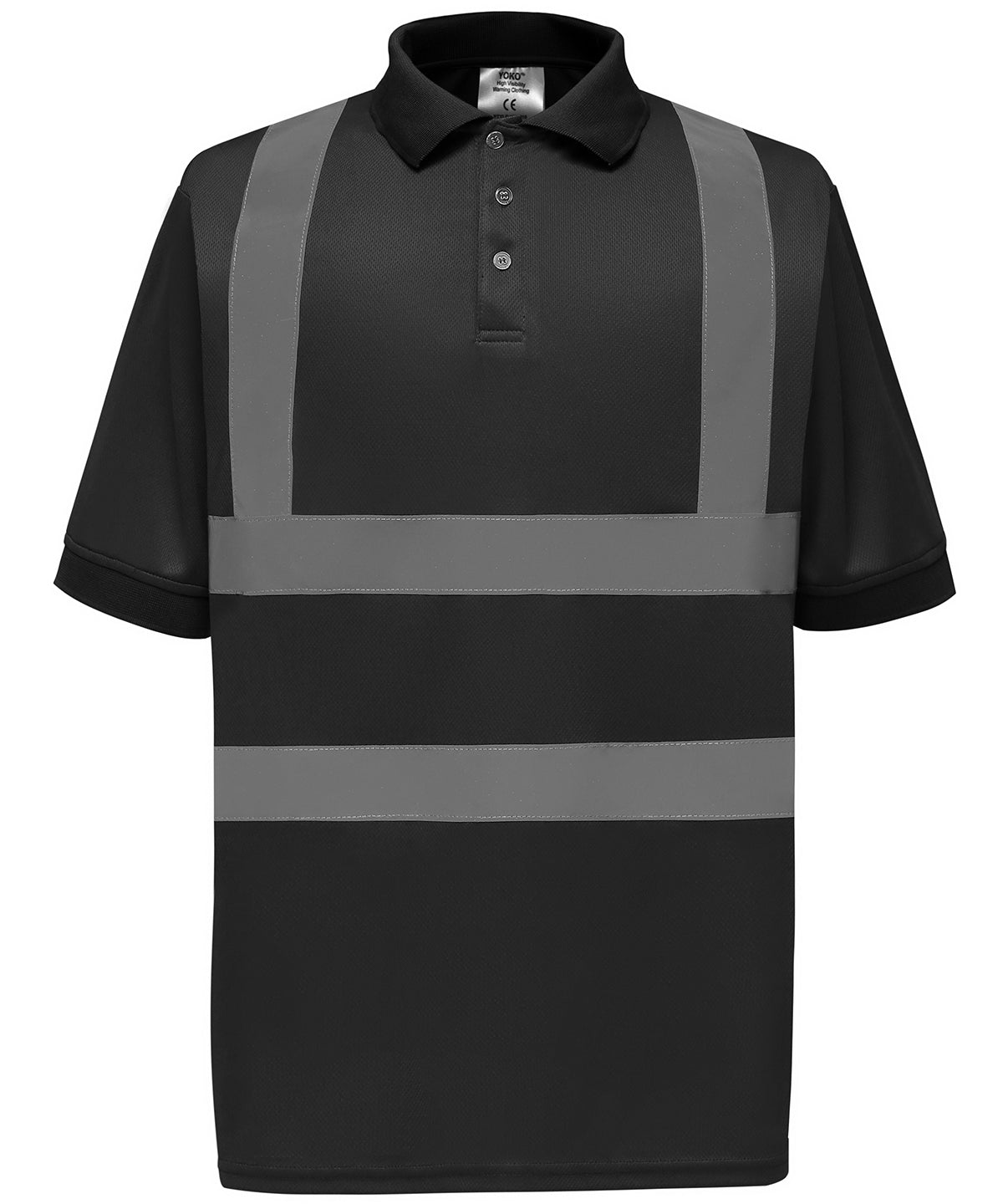 Hi-vis short sleeve polo (HVJ210) - High visibility safety polo for workwear