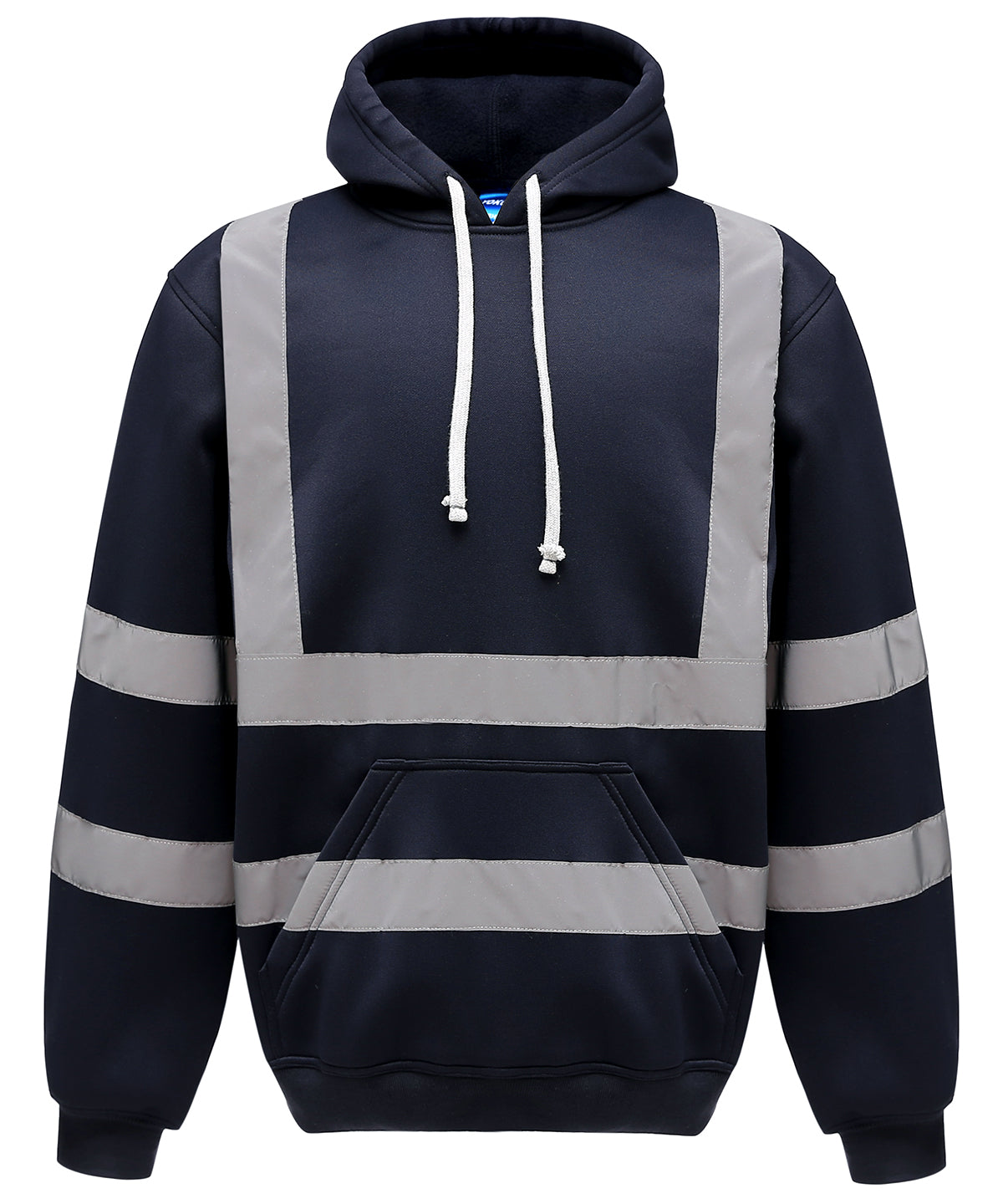Hi-vis pull-over hoodie (HVK05) - High Visibility Workwear Pullover Hoodie