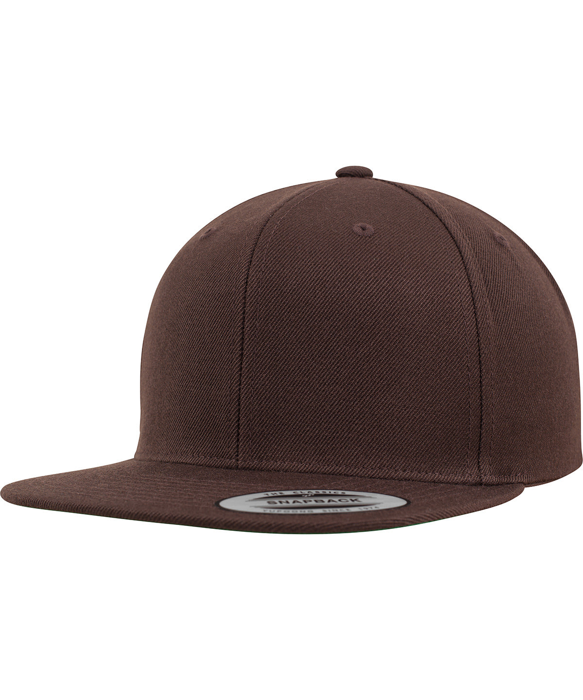 The classic snapback (6089M) - Premium structured snapback cap, classic casual headwear
