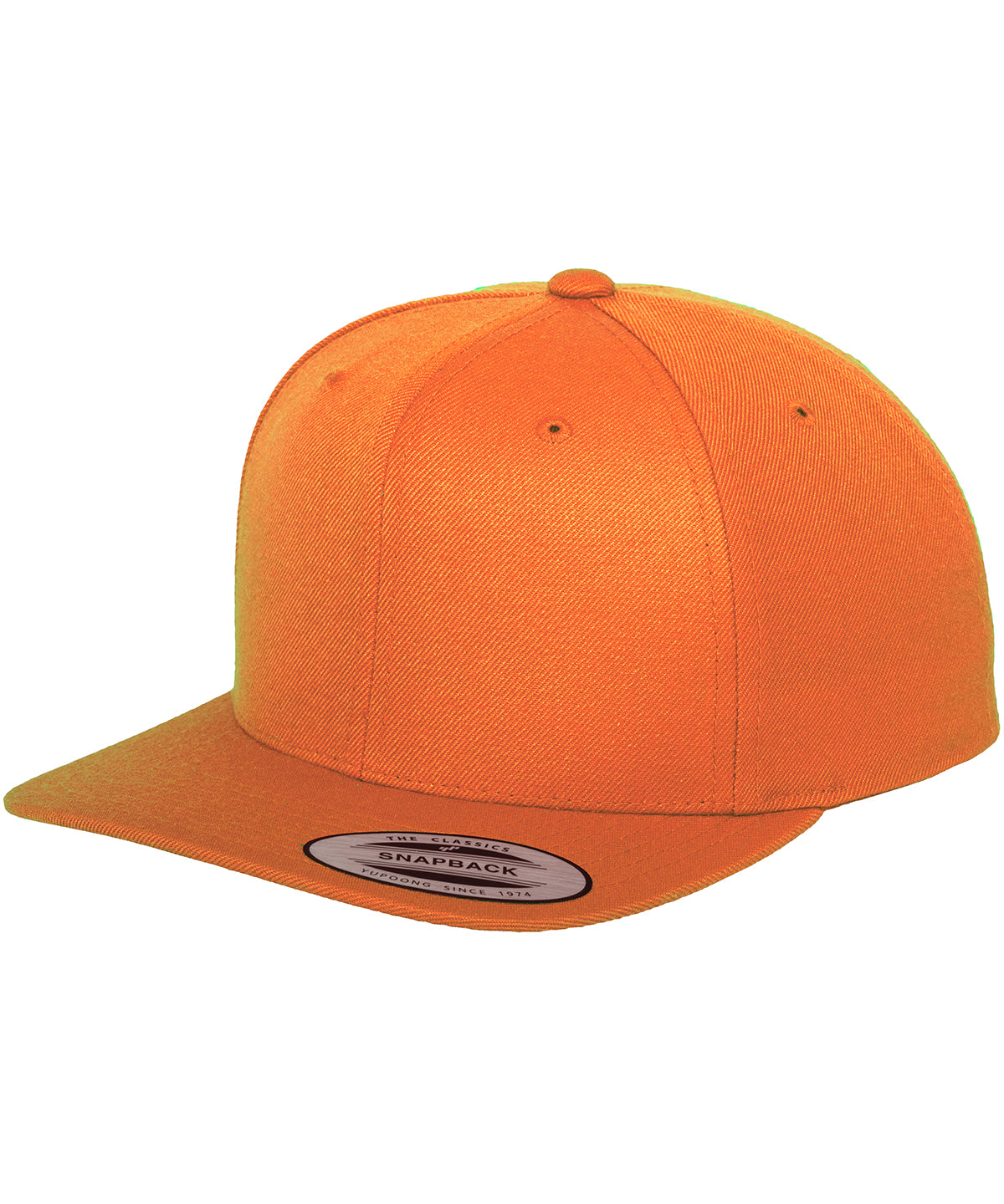 The classic snapback (6089M) - Premium structured snapback cap, classic casual headwear