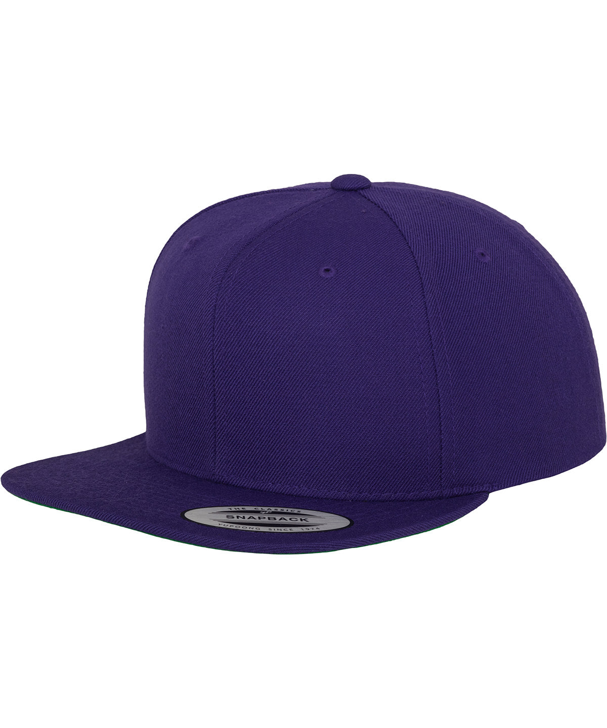 The classic snapback (6089M) - Premium structured snapback cap, classic casual headwear