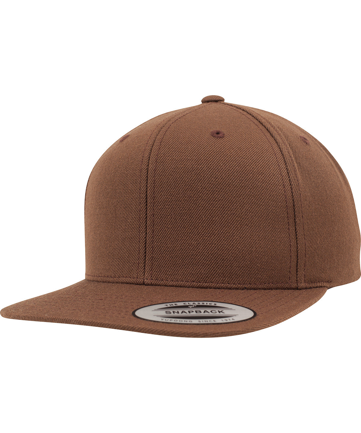 The classic snapback (6089M) - Premium structured snapback cap, classic casual headwear