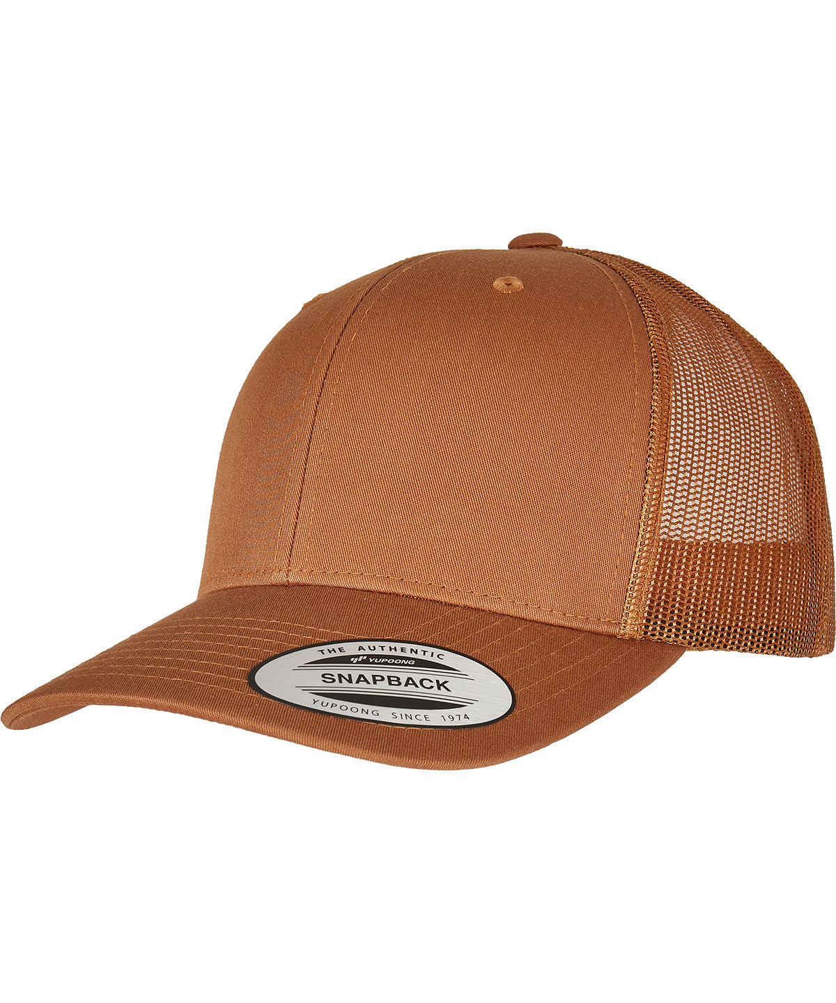 Retro trucker cap (6606) - classic mesh-back hat for everyday casual wear