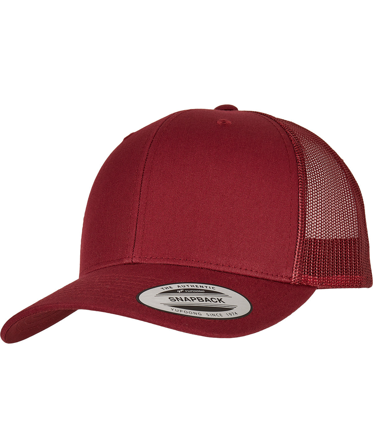 Retro trucker cap (6606) - classic mesh-back hat for everyday casual wear