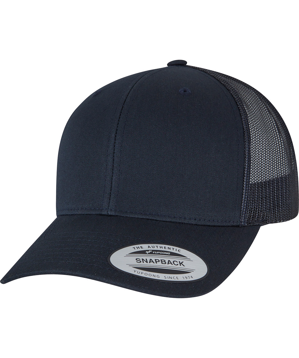 Retro trucker cap (6606) - classic mesh-back hat for everyday casual wear