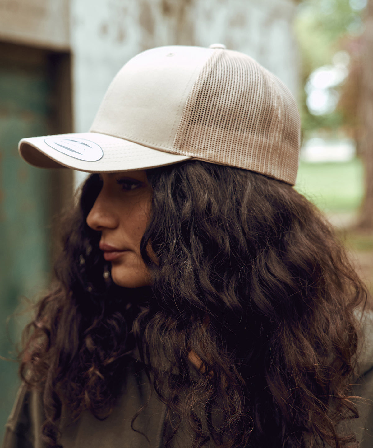 Retro trucker cap (6606) - classic mesh-back hat for everyday casual wear